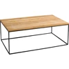 Customform Kavos staliukas, TENSIO WOOD, 140x80 cm, Juodas