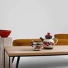 Customform Kavos staliukas, TENSIO WOOD, 140x80 cm, Juodas