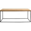 Customform Kavos staliukas, TENSIO WOOD, 100x60 cm, Juoda