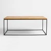 Customform Kavos staliukas, TENSIO WOOD, 100x60 cm, Juoda