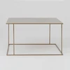 Customform Kavos staliukas, WALT METAL 50, 50x50x45 cm, Baltas
