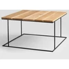 Customform Kavos staliukas, WALT METAL 50, 0.5x0.5x0.45 m, Juodas
