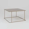 Customform Kavos staliukas, WALT METAL 50, 50x50x45 cm, Baltas