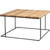 Customform Kavos staliukas, WALT METAL 50, 0.5x0.5x0.45 m, Juodas