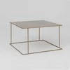 Customform Kavos staliukas, WALT METAL 50, 50x50x45 cm, Baltas
