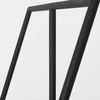 Customform Knygų lentyna, HYLLER, 150x110 cm, Juoda