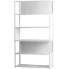 Customform Knygų stovas, HYLLER, 150x110 cm, Juoda