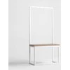 Customform Knygų stovas, HYLLER, 150x180 cm, Juodas