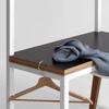 Customform Knygų stovas, HYLLER, 150x180 cm, Juodas