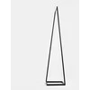 Customform Knygų stovas, HYLLER, 150x75 cm, Juodas