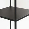Customform Knygų stovas, TENSIO PILLAR 3F, 140x30 cm, Juoda