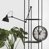 Customform Knygų stovas, TENSIO PILLAR 3F, 140x30 cm, Juoda