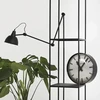 Customform Knygų stovas, TENSIO PILLAR 3F, 140x30 cm, Juoda