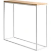Customform Konsolė, JULITA METAL 92-1F, 0.3x1x0.92 m, Balta