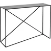 Customform Konsolinis stalas, Senso Flower Metal, 120x25 cm, Baltas