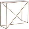 Customform Konsolinis stalas, "Senso Flower" metalas, 120x25 cm, Auksinis