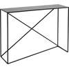 Customform Konsolinis stalas, Senso Flower Metal, 120x25 cm, Baltas