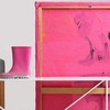 Customform Konsolinis stalas, "Senso Flower" metalas, 120x25 cm, juoda spalva