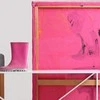 Customform Konsolinis stalas, "Senso Flower" metalas, 120x25 cm, juoda spalva