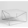 Customform Konsolinis stalas, "Senso Flower" metalas, 120x25 cm, baltas