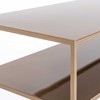 Customform Konsolinis stalas, TENSIO 2 FLOOR METAL, 100x35 cm, Auksinis