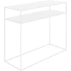 Customform Konsolinis stalas, TENSIO 2 FLOOR METAL, 100x35 cm, Baltas