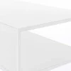 Customform Konsolinis stalas, TENSIO 2 FLOOR METAL, 100x35 cm, Baltas