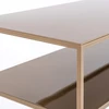 Customform Konsolinis stalas, TENSIO 2 FLOOR METAL, 100x35 cm, Auksinis