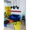 Customform Konsolinis stalas, TENSIO 2 FLOOR METAL, 100x35 cm, Juoda