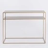 Customform Konsolinis stalas, TENSIO 2 FLOOR METAL, 100x35 cm, Auksinis