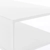 Customform Konsolinis stalas, TENSIO 2 FLOOR METAL, 100x35 cm, Baltas