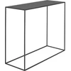 Customform Konsolinis stalas, TENSIO METAL, 100x35 cm, Juoda
