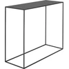 Customform Konsolinis stalas, TENSIO METAL, 100x35 cm, Juoda