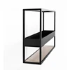 Customform Kredenza, JULITA 92-1F MASIVINĖ MEDIENA, 0.3x1x0.92 m, Balta