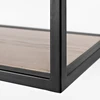 Customform Kredenza, JULITA 92-1F MASIVINĖ MEDIENA, 0.3x1x0.92 m, Balta