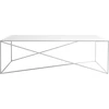 Customform Kredenza, MEMO METAL 100, 300x100x75 cm, Pilka