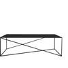 Customform Kredenza, MEMO METAL, 300x100x75 cm, Raudona