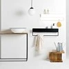Customform Lentyna, LANDA RE-HANG, 50x20 cm, Juoda