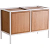 Customform Lentyna, SKAP 1R1 DURYS, 40x40x40 cm, Juoda