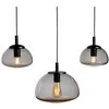 Customform Pakabinamas šviestuvas FLIN 3, dūminis stiklas