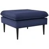 Sofa Customform Pufas, POSH Juodas, 0.7x0.7x0.45 m, Juoda