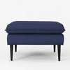 Sofa Customform Pufas, POSH Juodas, 0.7x0.7x0.45 m, Juoda