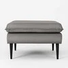 Sofa Customform Pufas, POSH Juodas, 70x70x45 cm, Pilka
