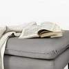 Sofa Customform Pufas, POSH Juodas, 70x70x45 cm, Pilka