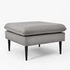 Customform Pufas, POSH Juodas, 70x70x45 cm, Pilka