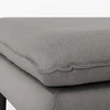 Sofa Customform Pufas, POSH Juodas, 70x70x45 cm, Pilka