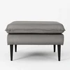 Customform Pufas, POSH Juodas, 70x70x45 cm, Pilka