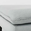 Sofa Customform Pufas, POSH Juodas, 70x70x45 cm, Platininė pilka