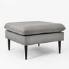 Sofa Customform Pufas, POSH Juodas, 70x70x45 cm, Pilka