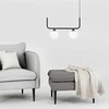 Sofa Customform Pufas, POSH Juodas, 70x70x45 cm, Pilka